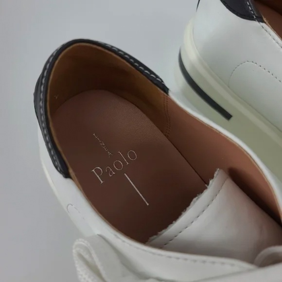 BRAND NEW Linea Paolo Leather Platform Lace Up Sneakers Size 11 - Picture 11 of 12